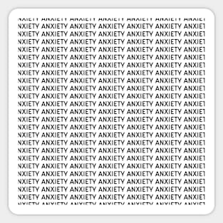 Anxiety Sticker